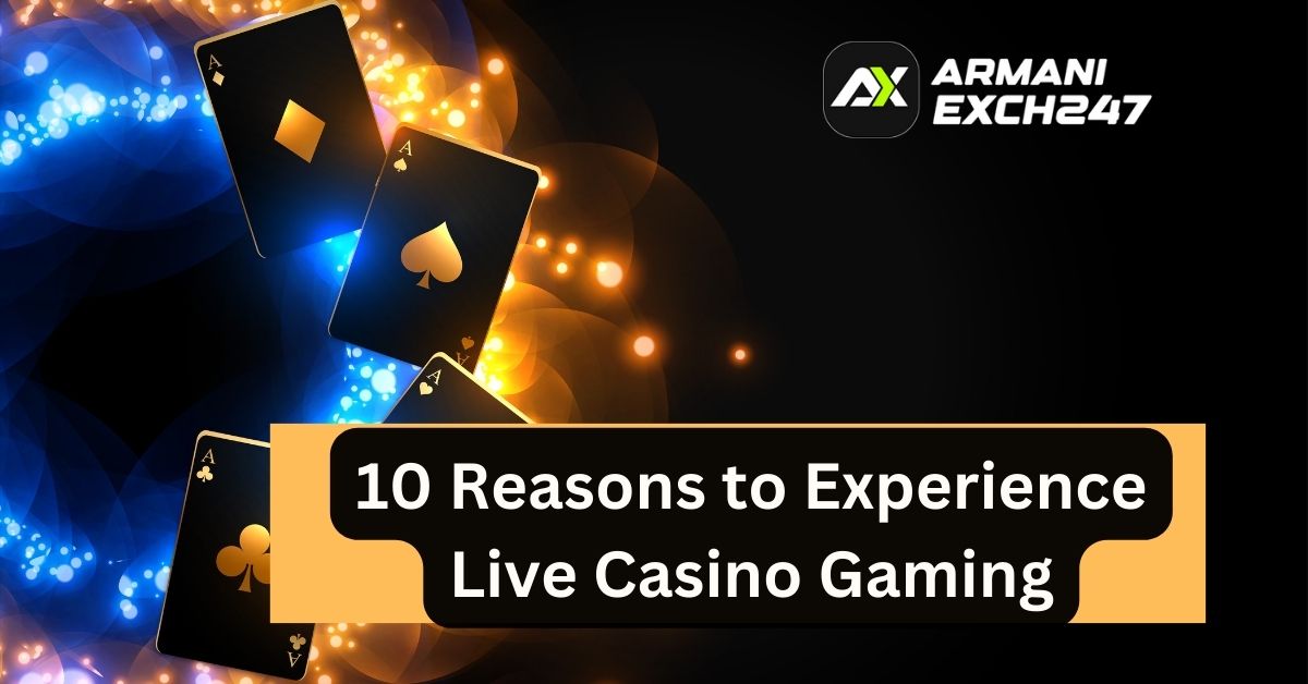 live casino game experience